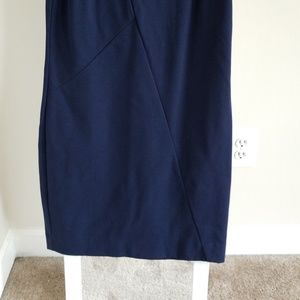 Three Dots Dresses - Navy Sleeveless Sheath Dress with stretch, never w Three Dots Dresses - Navy Sleeveless Sheath Dress with stretch, never w